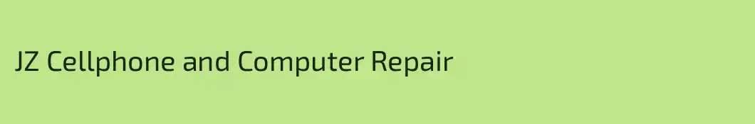 JZ Cellphone and Computer Repair